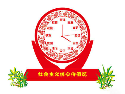 核心價(jià)值觀(guān) 標牌